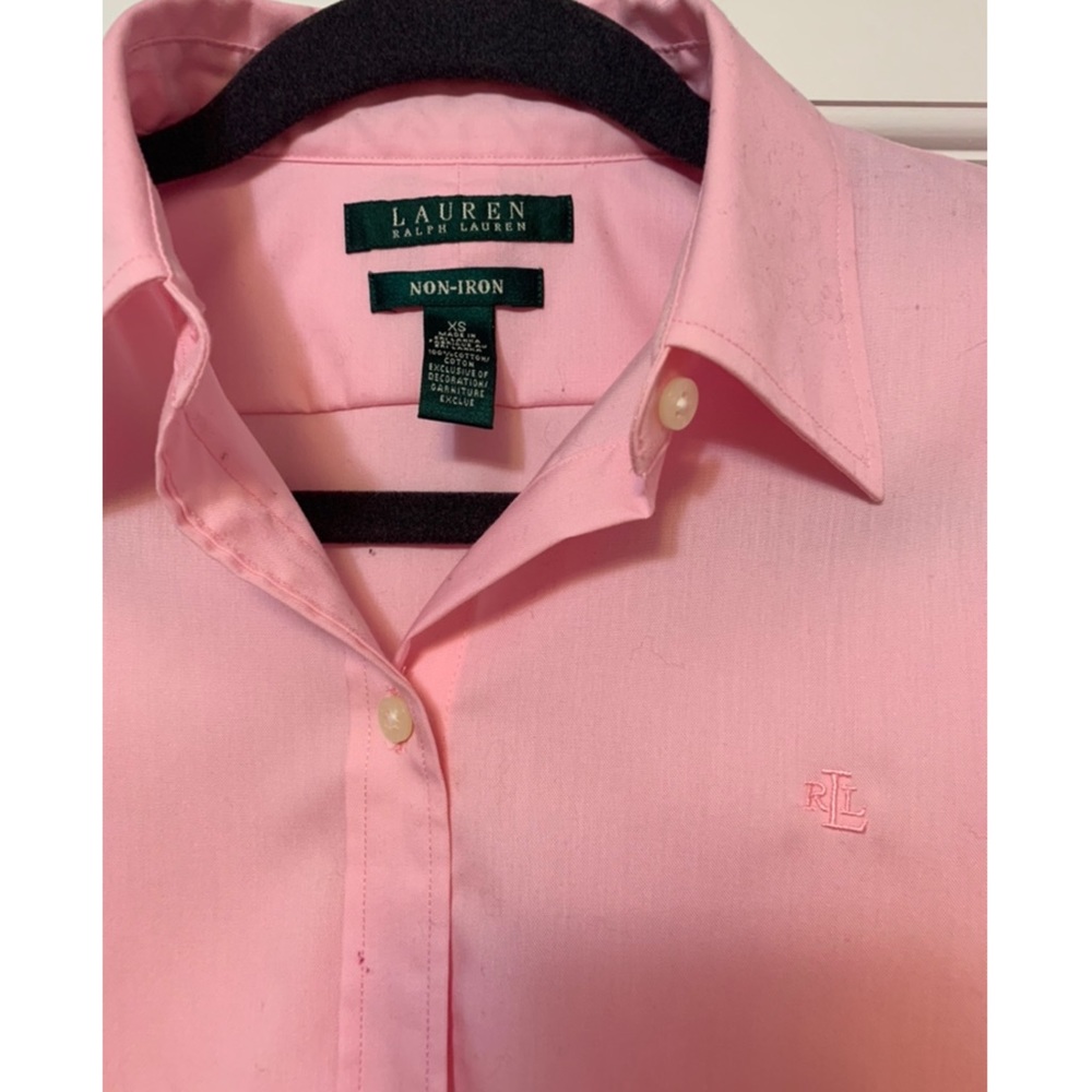 Pink Ralph Lauren Button Down - Picture 4 of 4